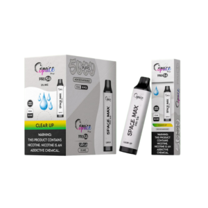 Space Max Pro Disposable – Clear / Unflavoured (5,000 Puffs)