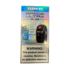 Space Ultra M-35K Disposable – Clear (35,000 Puffs)
