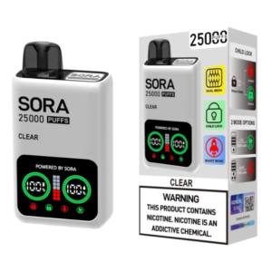 SORA Disposable – Clear/Unflavoured