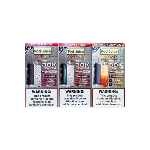 Pod Juice Oxbar Disposable 30K Puffs