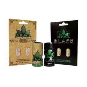 O.P.M.S. Kratom Capsules / Extract Shots