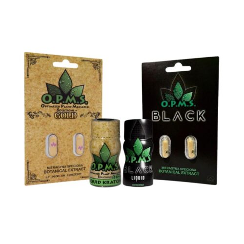 O.P.M.S. Kratom Capsules / Extract Shots