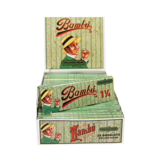 Bambú Organic Hemp 1-1/4" (25 Pack)