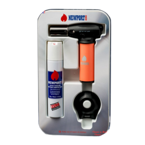 Newport Turbo Torch + Butane 90ml Package
