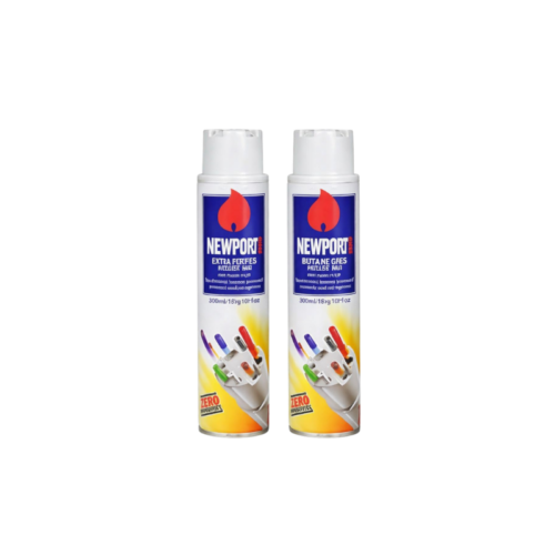 NEWPORT TORCH AND BUTANE IN CAN