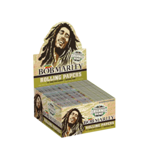 Bob Marley Rolling Papers | King Size Organic Hemp | 33 Unbleached Papers