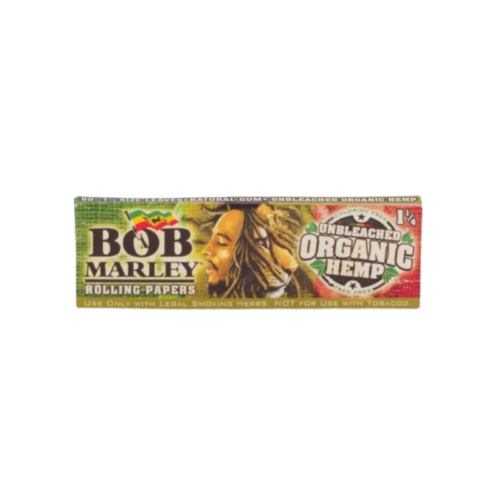 Bob Marley Unbleached Organic Hemp 1 14 Rolling Papers
