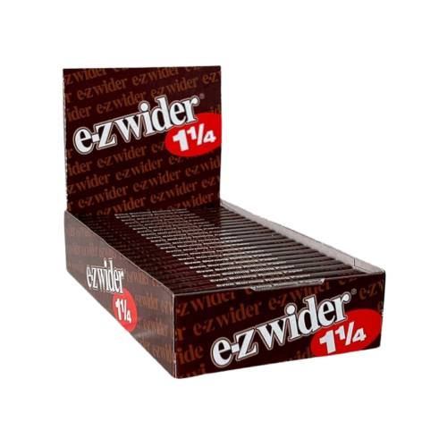 EZ Wider 1 1/4 1.25 Rolling Paper 24 Booklets Clean Burning Paper