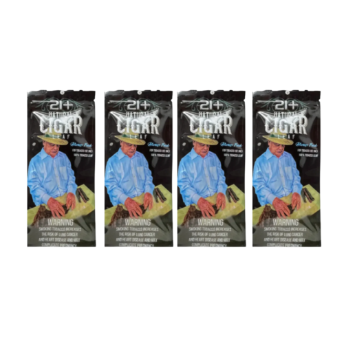 OLD MAN 21+ Natural Cigar Leaf 4 Pack