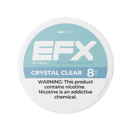 EFX Nicotine Pouches - Crystal Clear