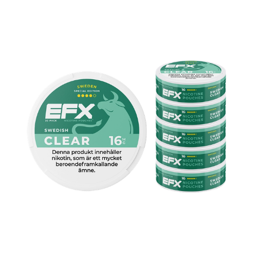 EFX Nicotine Swedish Pouch - 16 Mg