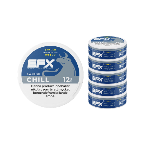 EFX Sweden Edition Nicotine Pouches - Chill