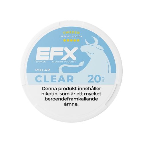 EFX Nicotine Pouch - Polar Clear 20 Mg